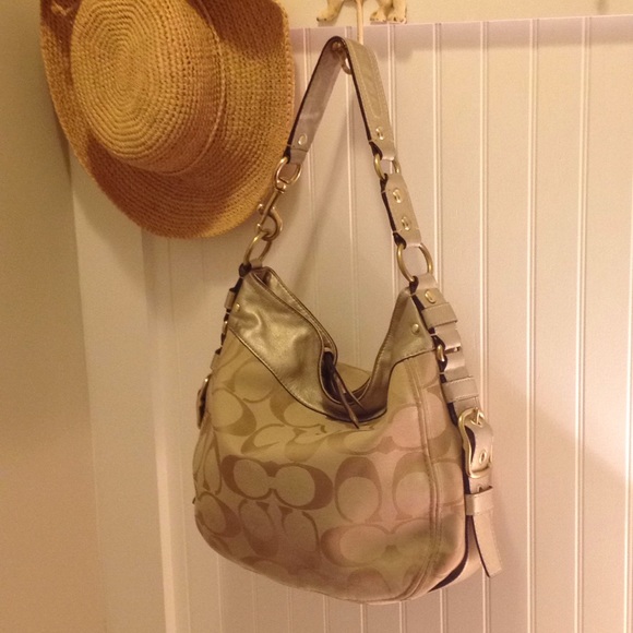 Coach Handbags - Coach Signature Fabric Bag